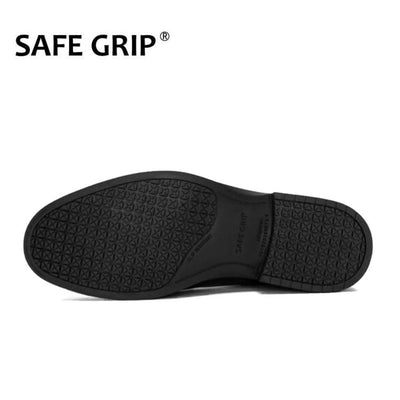 SAFE GRIP® 男式西裝透氣皮鞋